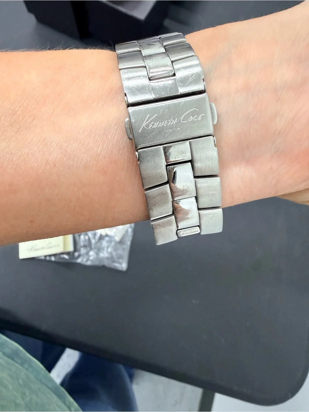 Kenneth Cole skeleton dial